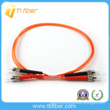 Insertion loss ST/UPC-ST/UPC MM Duplex Fiber optic patch cord